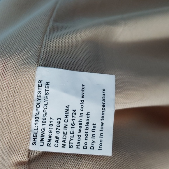 Laffaire | Red Lace Strappy Midi lace dress - nude underlay - Medium - Picture 9 of 14